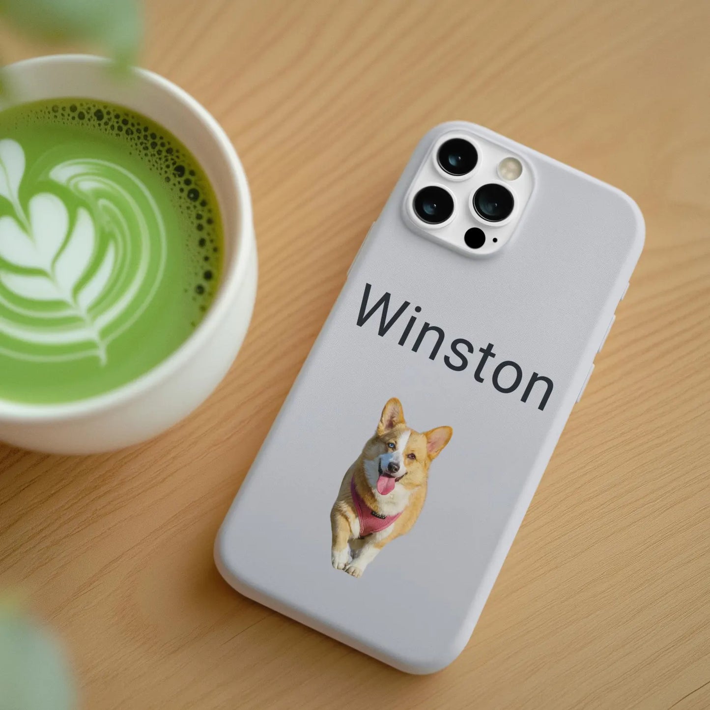 Personalized Pet Portrait Phone Case – Custom Dog & Cat Art