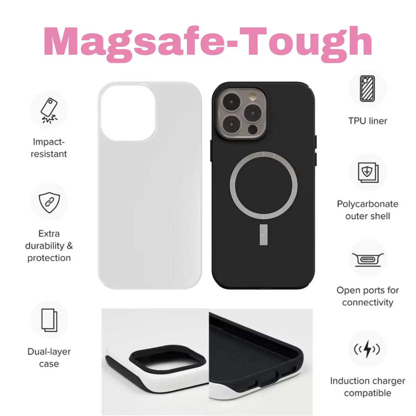 Personalized MagSafe Photo Case for iPhone & Samsung