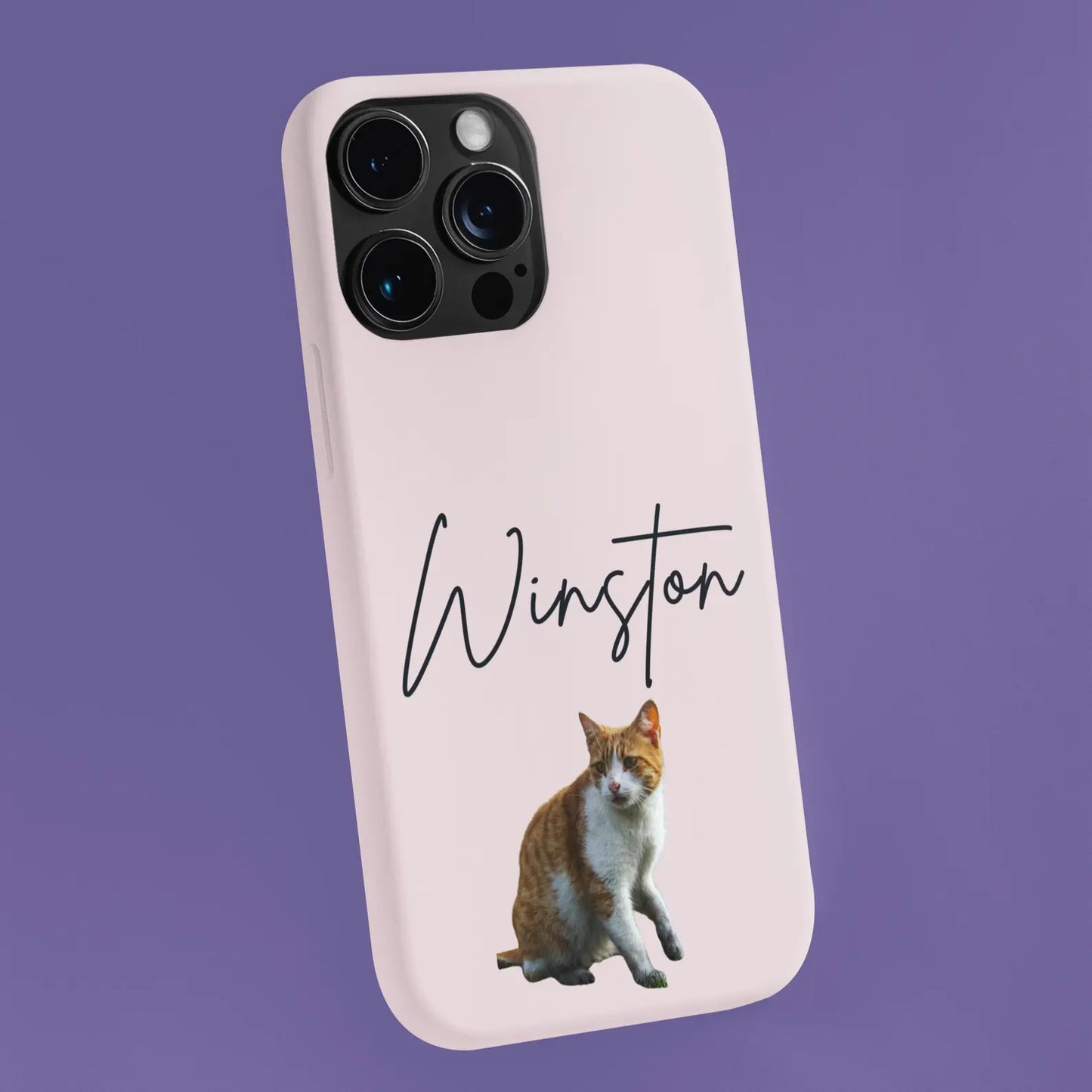 Personalized Pet Portrait Phone Case – Custom Dog & Cat Art